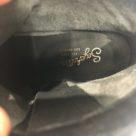 Seychelles Womens Under The Stars Cowboy Leather Ankle Boots Black Size US 7 - Picture 9 of 10